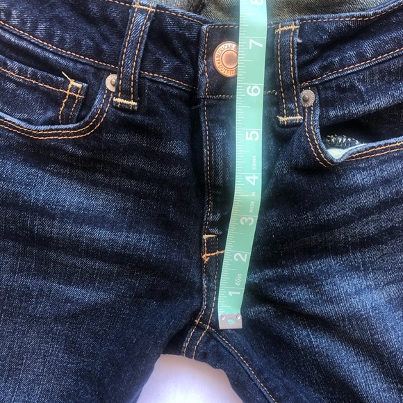 American Eagle Dark Wash Stretch Skinny Jeans - Picture 9 of 9